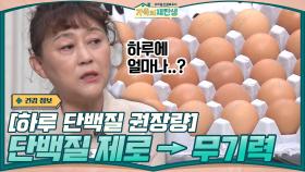 [하루 단백질 권장량 알고 가기] 무기력 모녀의 충격적인 단백질 섭취량... | tvN 210106 방송