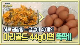 달걀 40개 대신 마리골드 44g으로 하루 권장량 채우자 | Olive 210104 방송