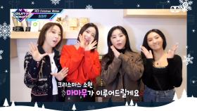 ‘MCD Christmas Wishes’ 마마무(MAMAMOO) | Mnet 201224 방송