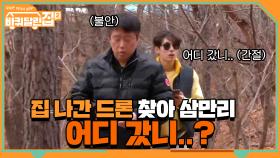 집 나간 드론 찾아 숲 속 헤매는 보호자들ㅋㅋㅋㅋ 어디 갔니... | tvN 210430 방송