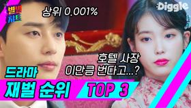 tvN 드라마 속 재벌 캐릭터 총집합💰 이 중 𝗧𝗢𝗣𝟯 는? | #Diggle #별별챠트