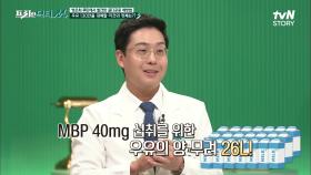 MBP 40mg = 우유 130잔?! 골밀도 감소 저지 + 뼈 건강 챙겨주는 'MBP' | tvN STORY 210816 방송
