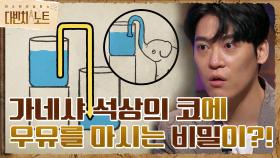 가네샤 석상의 코에 우유를 마시는 비밀이 있다?! (ft.사이펀 효과) | tvN 210904 방송