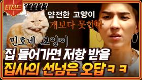 얌전한 고양이 ...개보다 못한다(?)🙀 죠니 집사 송민호의 송모지리 모먼트ㅋㅋ😂 | #신서유기5 #Diggle #티전드