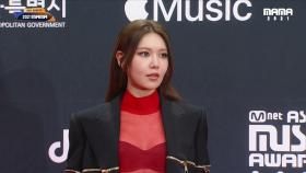 [2021 MAMA] Red Carpet with 최수영(CHOI SOO YOUNG) | Mnet 211211 방송