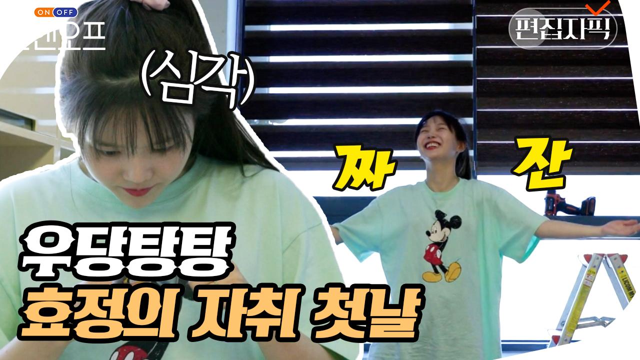 효정 하우스에 블라인드 좀 달아주실 분🙏 이 집념이야말로 Real Love 아닌가요? | #온앤오프 #편집자픽 | ZUM TV