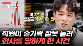 터치 한 번 잘못 눌러서 460억 원을 손실하고 결국 회사를 몽땅 파산 시킨 직원ㄷㄷ 이게 가능해? 증권시장에서는 가능합니다.. | #알쓸범잡2 #인기급상승