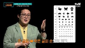 가능성에 집중하라! 시력 검사표에 숨은 비밀 | tvN STORY 220530 방송