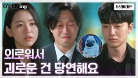 정다은, 반려견 잃고 슬퍼하는 이시훈에게 따뜻한 위로.. | tvN 220805 방송