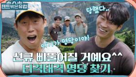 오늘은 알프스 마을♥ 유해진X진선규X윤균상의 투닥투닥 텐트 명당 찾기 | tvN 220817 방송