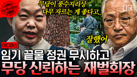 ＂없애야지, 아무리 오래 곁에 주고 정을 줬어도..＂ 무당 믿고 오래 된 나무 베어버리는 집사와 어딘가 쎄한 회장의 은근한 기싸움 | #아다마스 #지금꼭볼동영상