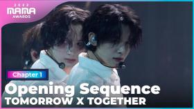 [2022 MAMA] 투모로우바이투게더 (TOMORROW X TOGETHER) - Opening Sequence | Mnet 221129 방송