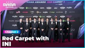 [2022 MAMA] Red Carpet with INI (아이엔아이) | Mnet 221130 방송