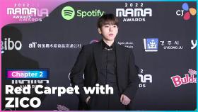 [2022 MAMA] Red Carpet with ZICO (지코) | Mnet 221130 방송