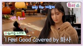 [화사쇼Live] 오직 JYP를 위한 단독 공연! 화사 Cover - I Feel Good | tvN 221217 방송