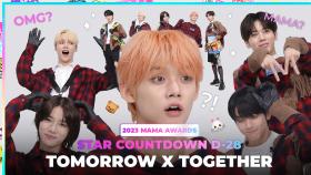[#2023MAMA] STAR COUNTDOWN D-28 by TOMORROW X TOGETHER