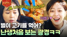 고기 먹는 벌, 실존?!🐝 아침 먹다가 벌한테 고기 뺏긴 한가인ㅋㅋㅋ | #텐트밖은유럽남프랑스 #티전드