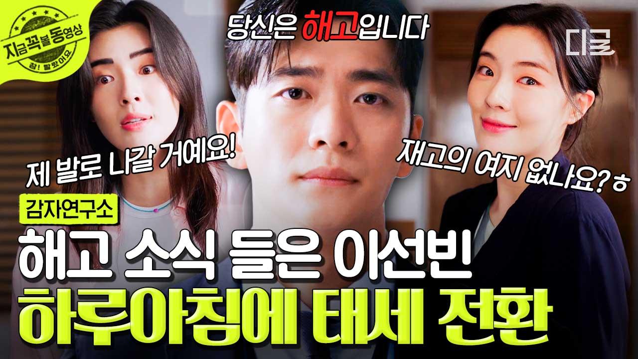 키스했으니 사귀자던 직장 상사가 날 해고했다...😱 또다시 시작된 이선빈 X 강태오의 불꽃 튀는 신경전🔥 | #감자연구소 | ZUM TV