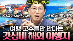 ✨갓성비 해외 여행지 추천✨ 세계에서 가장 러블리한 나라부터 프랑스 힐링 휴양지까지! ✈️ | #프리한19