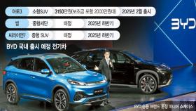 2천만원대 中전기차 온다… BYD 