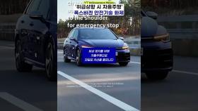 자율주행으로 갓길 정차후 SOS콜까지! 폭스바겐 Emergency Assist 화제