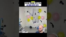 명중률 100퍼센트? 색으로 목표물 구분하는 AI 로봇