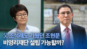 父 조석래도 겨눴던 조현문, 비영리재단 설립 가능?