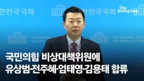 국힘 비대위원 유상범·전주혜·엄태영·김용태…정책위장 정점식