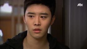 자신의 생모가 따로 있다는 것을 듣게 된 성민