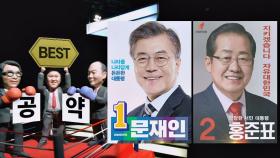 [전원책·유시민 BEST 공약] '일자리' 문재인&'나는 보수' 홍준표