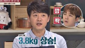 (헉) 하루 만에 3.8kg 쪄 본 승수(!) 고통스러운 식단 조절ㅠ_ㅠ