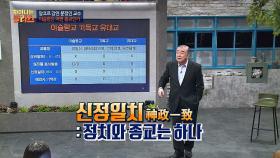 '신정일치' 정치와 종교가 하나가 된 형태, 종교지도자 권력↑