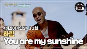 한 편의 영화같은 하림의 'You are my sunshine'