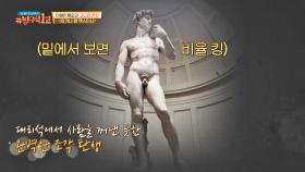 「다비드」가 정면에서 볼 때 살짝 대두(?)인 이유 (ft. 의도적 설계) | JTBC 200927 방송