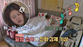스트레스💢 김원효의 알람에 홀로 강제 기상한 심진화 | JTBC 201115 방송