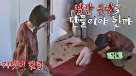(집념 甲) 빨간 옷방을 위한 찬혁의 카펫 가위질✂️ | JTBC 210301 방송