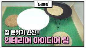 집 분위기 변신 가능! '인테리어 아이디어 팁' 大 공개