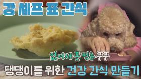 댕댕이를 위한 강기영의 간식 「고구마 계란빵」 레시피(๑＞ᴗ＜๑) | JTBC 210909 방송