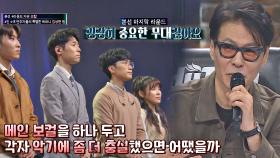 악기에 좀 더 충실했으면… 아쉬움을 남긴 김성현 팀의 무대 | JTBC 210913 방송