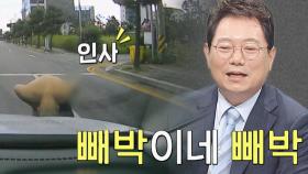 멧돼지? NO ㅋㅋㅋ 차를 향해 돌진한 의문의 남성 | JTBC 220922 방송