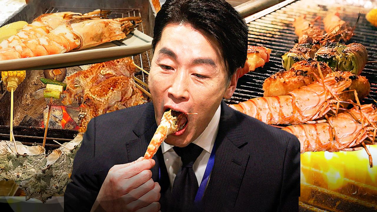고독한 마츠다 부장이 미식가스럽게 알려주는 오사카 53년 화로구이 찐 현지맛집😉 (with.정과장)｜퇴근 후 한끼｜JTBC 230330 방송 외... 