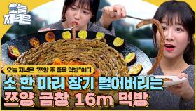 소 한 마리도 거뜬하게 먹는 쯔양(tzuyang) 곱창 16m 먹방(mukbang) 보면서 저녁 한 끼 뚝딱🍴｜아는형님｜JTBC 230225 방송