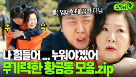 황금동 엄마의 소원 = 아들의 직립보행ㅋㅋㅋ🏃‍♀️ 누나한테 힘 다 뺏겨서 멕아리 없는 김기두 모음🤣|힘쎈여자 강남순|JTBC 231111 방송 외