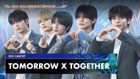 [골든디스크 레드카펫] TOMORROW X TOGETHER (투모로우바이투게더) ｜The 38th Golden Disc Awards