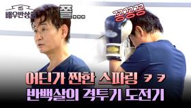 복싱인가 냥냥펀치인가😅 쫄보 박혁권의 귀여운(?) 격투기 스파링 ㅋㅋ | JTBC 240406 방송
