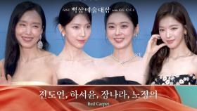 [61회 백상 레드카펫] 전도연, 하서윤, 장나라, 노정의 | JTBC 250505 방송