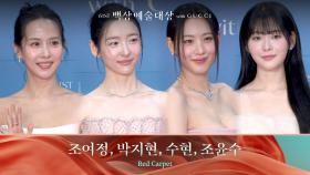 [61회 백상 레드카펫] 조여정, 박지현, 수현, 조윤수 | JTBC 250505 방송