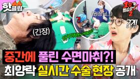 ※돌발 상황※ 수술 중 수면마취가 풀렸다⁉️ 방송 최초 공개하는 최양락 OO 치료 현장｜1호가 될 순 없어 2｜JTBC 250807 방송