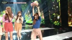 [뮤직뱅크] 8월2주 1위 여자친구-너 그리고 나 세리머니 cut