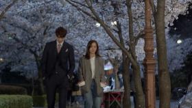 고소영X성준, 한밤의 벚꽃 데이트